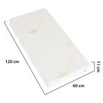 ALOE SPRING matrac 120x60cm aloe vera FEHÉR