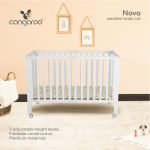 NOVA fa babaágy összecsukható FEHÉR