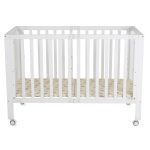 NOVA fa babaágy összecsukható FEHÉR