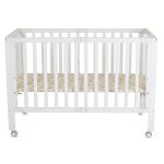 NOVA fa babaágy összecsukható FEHÉR