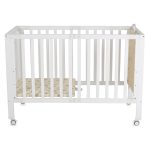 NOVA fa babaágy összecsukható FEHÉR