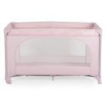 UNO utazóágy 1 szintes zippes kibújóval PINK