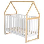 ASTRA fa babaágy házikó alakú, 3 magasságban állítható 60x120cm