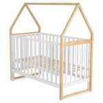 ASTRA fa babaágy házikó alakú, 3 magasságban állítható 60x120cm