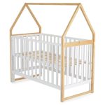 ASTRA fa babaágy házikó alakú, 3 magasságban állítható 60x120cm