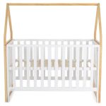 ASTRA fa babaágy házikó alakú, 3 magasságban állítható 60x120cm