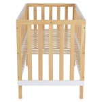 WHISPER fa babaágy 3 magasságban állítható 60x120cm NATUR