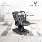 HERA elektromos fotelhinta applikációval irányítható S.SZÜRKE