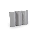 PLAYHOUSE összecsukható házikó utazóágy, tetővel, kibújóval SZÜRKE