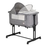 BSB001 babaöböl 2 szintes, szúnyoghálóval SZÜRKE