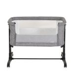 BSB002 babaöböl kerekes, szúnyoghálóval SZÜRKE