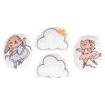 JOYZI utazójáróka összecsukható 90*90cm RÓZSASZÍN