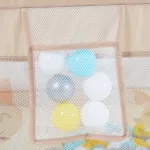Moni GAMEZONE járóka szőnyeggel, 60 labdával 180x200 VILÁGOS BÉZS