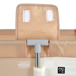 GAMEZONE járóka összecsukható szőnyeggel, 60 labdával 120x120 BÉZS