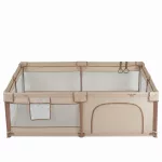 Moni GameZone Basic járóka 150x200 lecippzározható oldal, sarokvédő egyszínű BÉZS