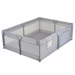 Moni GameZone Basic járóka 150x200 lecippzározható oldal, sarokvédő egyszínű SZÜRKE