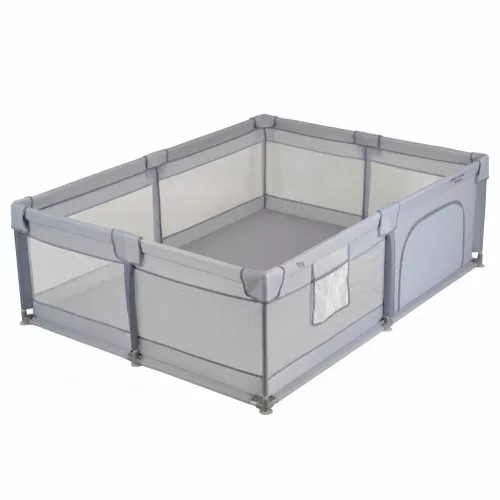 Moni GameZone Basic járóka 150x200 lecippzározható oldal, sarokvédő egyszínű SZÜRKE