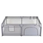 Moni GameZone Basic járóka 150x200 lecippzározható oldal, sarokvédő egyszínű SZÜRKE
