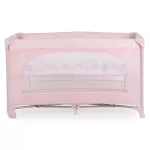 Moni DOS utazóágy 2 szintes, kibújóval PINK