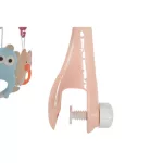 Moni PENGUIN Bed bell zenélő forgó játék kiságyra fehér zajjal PINK