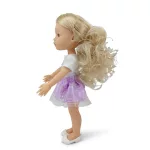 BABA 33 cmes hajasbaba lila szoknyás, szőke