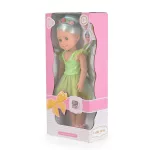Moni BABA 38cm hajasbaba tündér ZÖLD