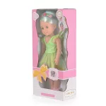 Moni BABA 38cm hajasbaba tündér ZÖLD