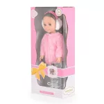 Moni BABA 38cm hajasbaba téli ruhában