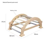PIKLER fa MÁSZÓHÍD  Montessori  92*43cm NATUR