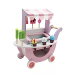 MONI fajáték fagyis/jégkrémes kocsi PINK