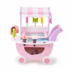 MONI fajáték fagyis/jégkrémes kocsi PINK