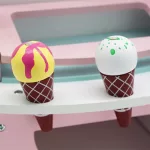 MONI fajáték fagyis/jégkrémes kocsi PINK