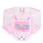 Labdamedence 146cm 50 labdával PINK