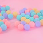 Labdamedence 146cm 50 labdával PINK