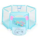 Labdamedence 146cm 50 labdával KÉK