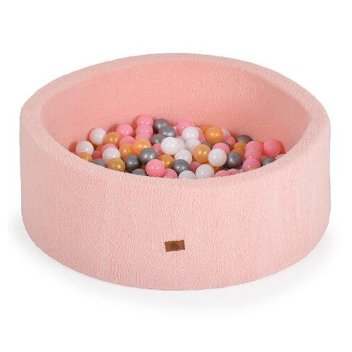 LABDAMEDENCE 200db 5,5cm ARANY labdával RÓZSASZÍN