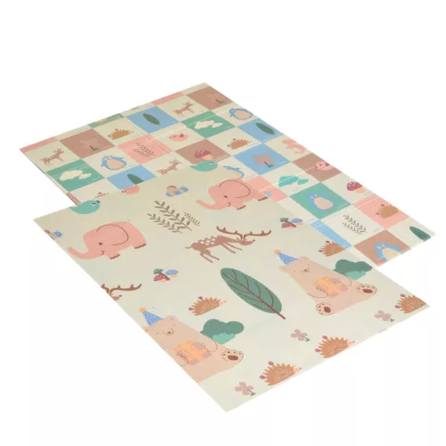 XPE ÚJ pasztel Összecsukható szőnyeg  120*180cm  FOREST/elefántos