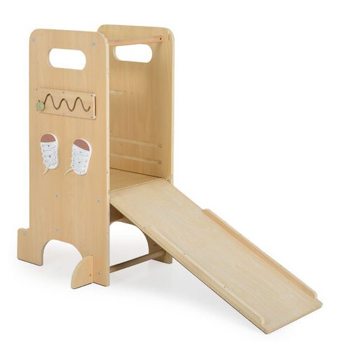 BIG BEN fa csúszdás tanuló torony 4in1