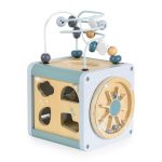 MONI activity kocka xilofonnal, drót pályával VKÉK