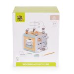 MONI activity kocka xilofonnal, drót pályával VKÉK