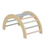 PIKLER fa mászóka 3in1 rámpával, létrával, híddal