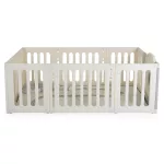 MONI Cubby Land óriás kerítés, karám játszószőnyeggel és 50 db színes labdával