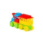 POLESIE műanyag kisvonat 1 vagonnal