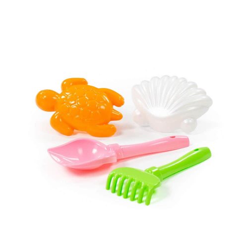 POLESIE homokozó szett 4 dbos PINK