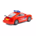 POLESIE műanyag tűzoltó sportautó PIROS