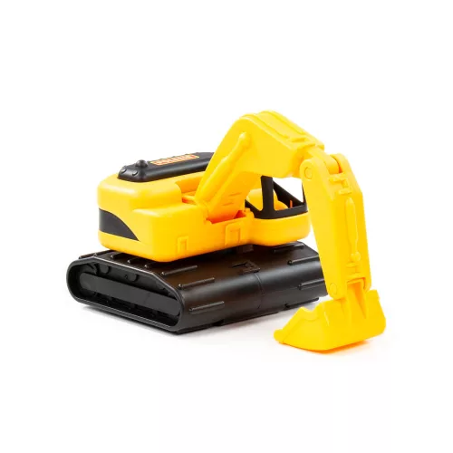 Polesie EXCAVATOR homlokrakodó lánctalpas SÁRGA