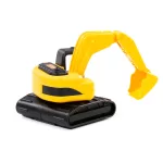 Polesie EXCAVATOR homlokrakodó lánctalpas SÁRGA