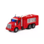 POLESIE műanyag tűzoltó kamion PIROS