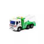 POLESIE műanyag vontatóautó fényekkel, hangokkal FEHÉR/ZÖLD