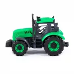 Polesie Toys  91222 lendkerekes, hátrahúzós traktor ZÖLD